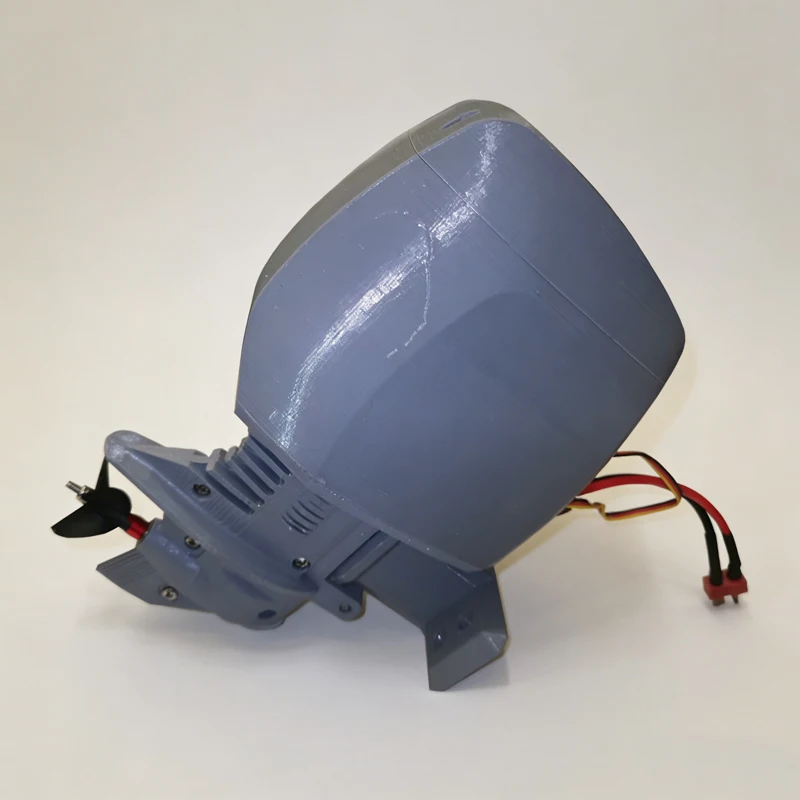 1PCS RC Outboard Engine w 2208 kv1100 Brushless Motor Built-in ESC Servo Integrated Steering Function for Boat Model DIY Parts