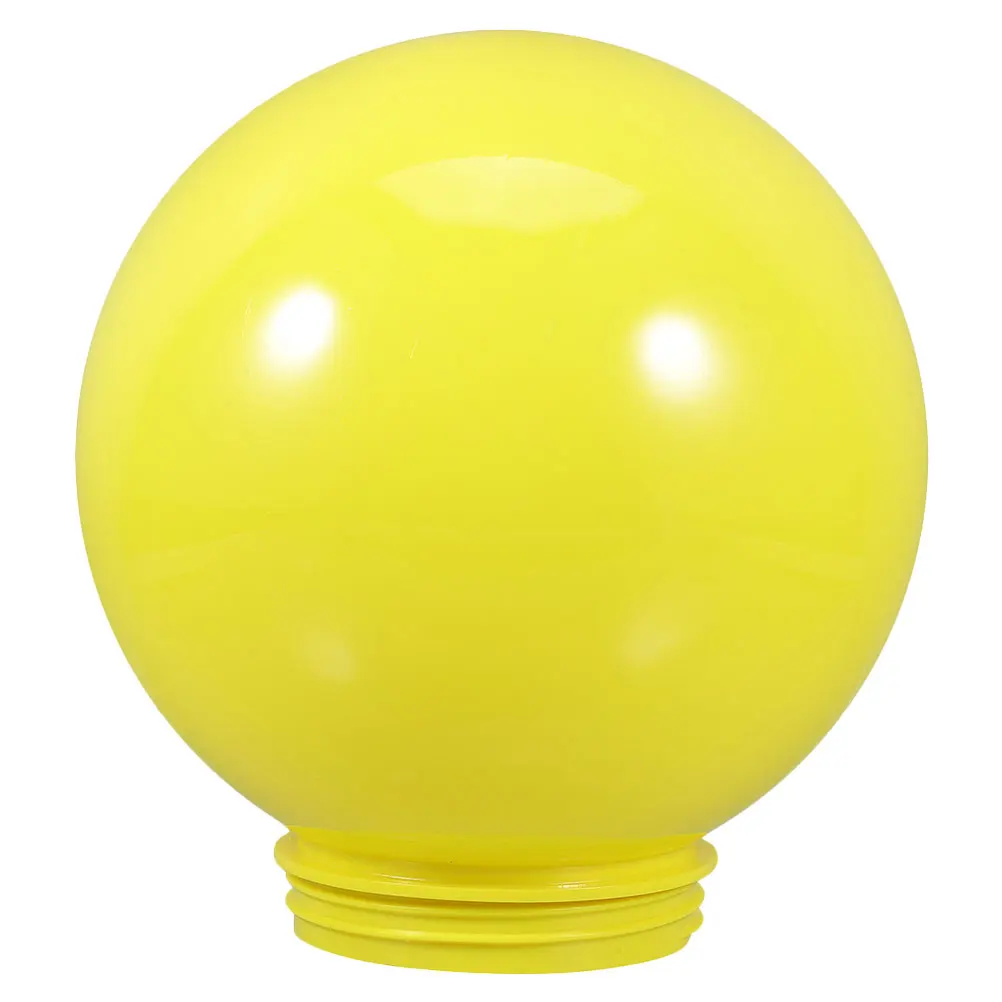 غطاء مصباح مستدير كرة أرضية بديل من الأكريليك مقاوم للماء في الهواء الطلق حديقة فناء مسار عمود إضاءة غطاء خفيف قطر تركيبات الشارع #1