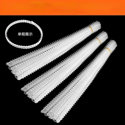 100/50PCS Plastic Empty Chain Belt Screw Tape Empty Screw Band for Auto Feed Screwdriver Tape Empty Strips 50 Holes