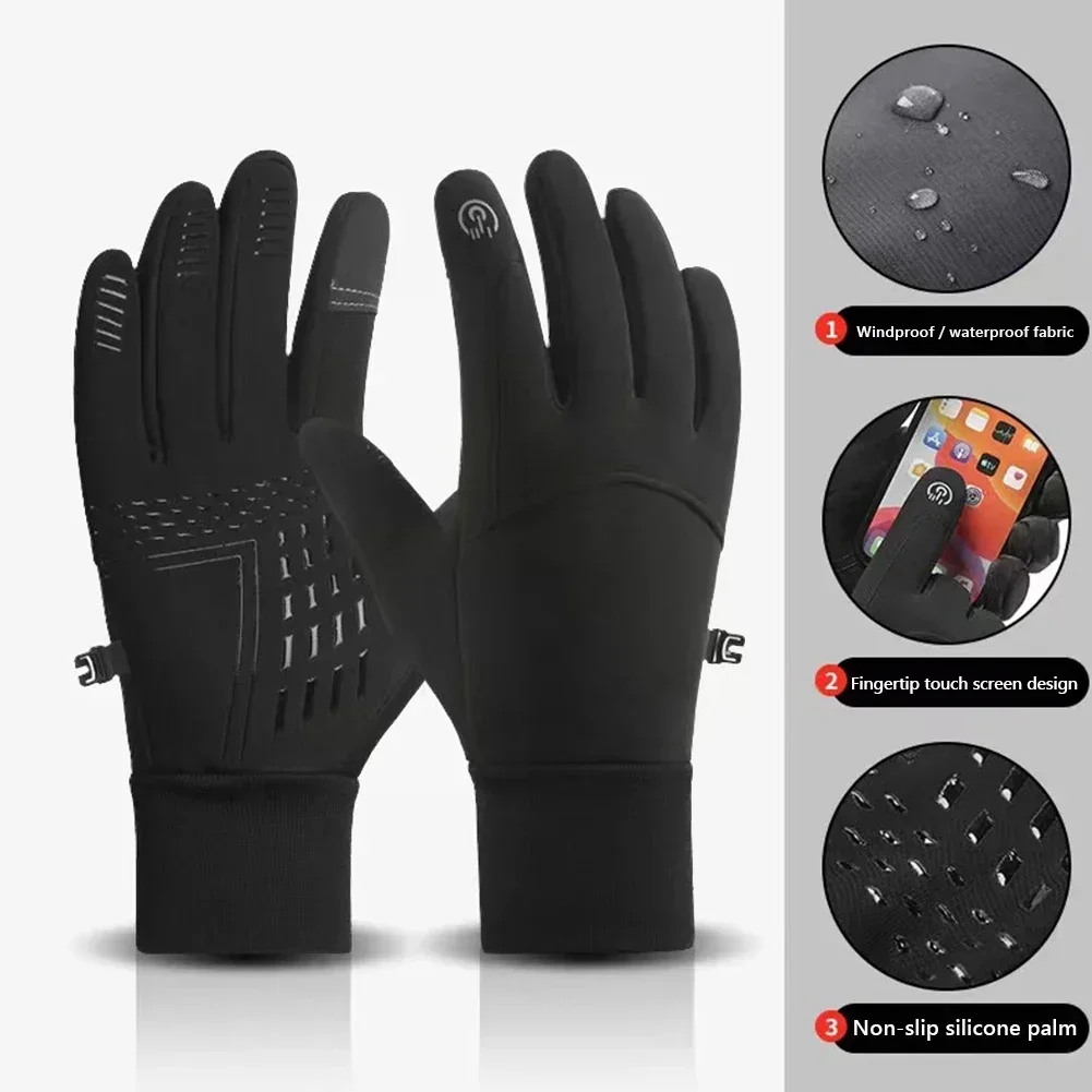 

USB Electric Heating Gloves, Cycling Skiing Cold-proof Gloves, Three-speed Temperature Adjustment and Thickening Heating