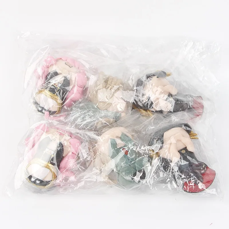 6 قطع من الرسوم المتحركة اليابانية SPY×FAMILY Kawaii على شكل رسوم متحركة لسطح المكتب ملحقات الرسوم المتحركة هدية صغيرة