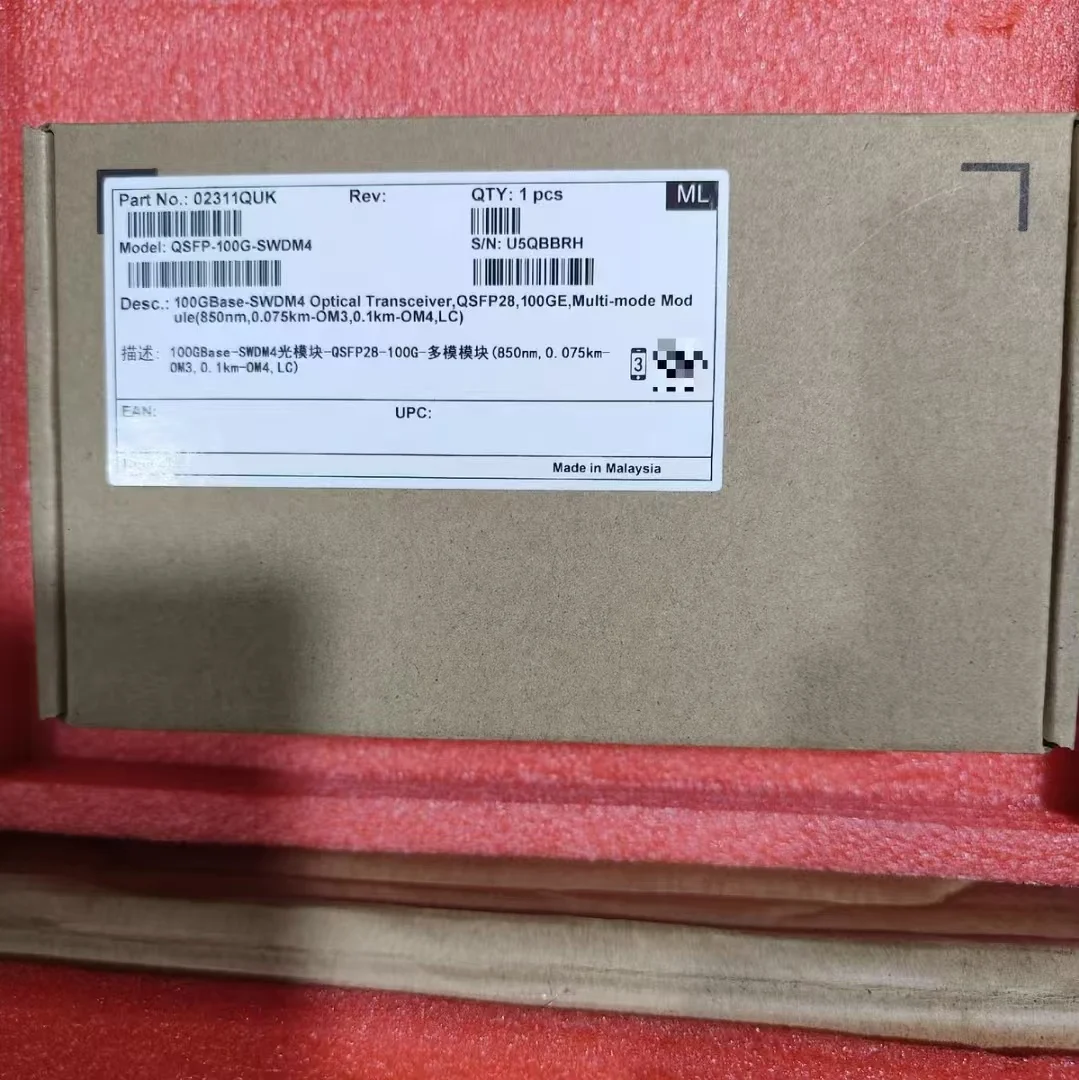 QSFP-100G-CWDM4  brand new  1 pcs price