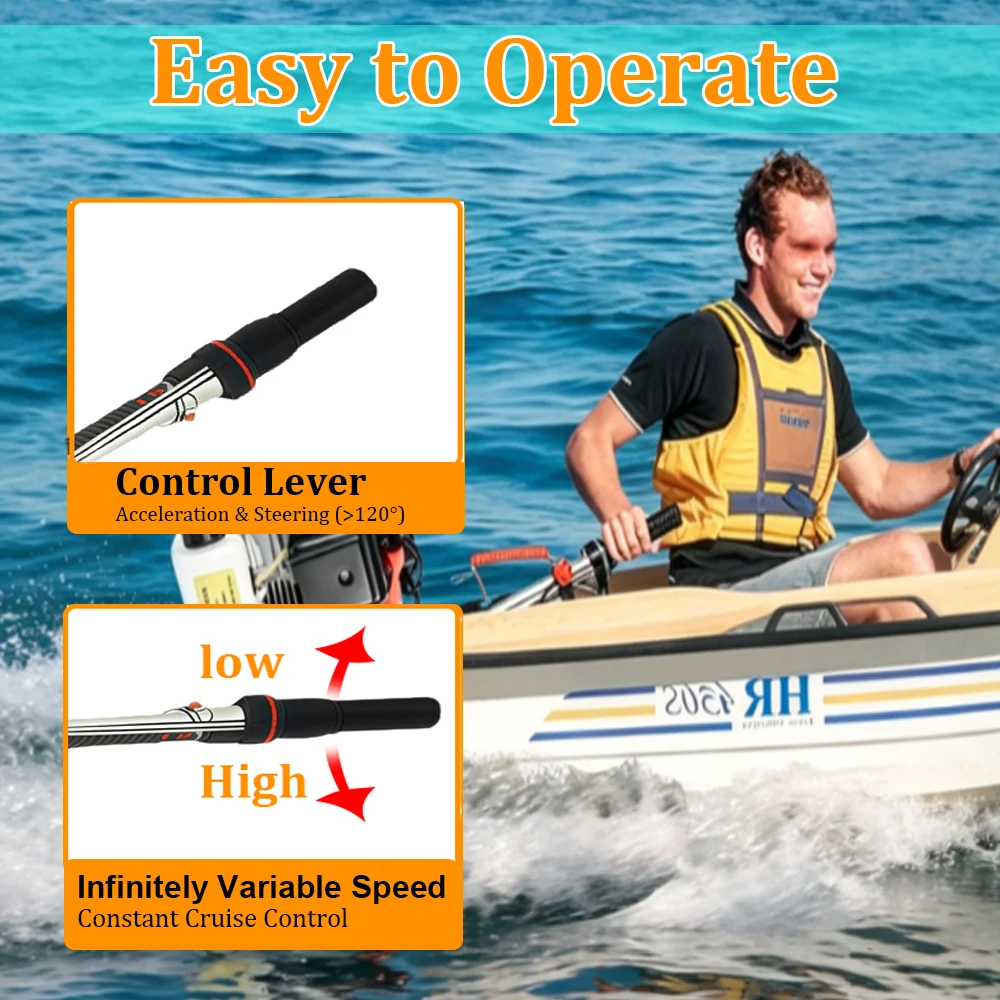 Motor fueraborda de 6 CV, de 4 - Outboard Motor 6Hp 4 Stroke reseña y precio