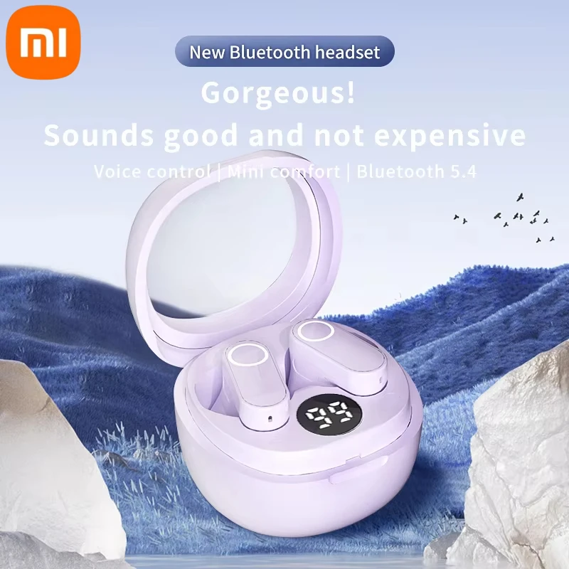

Xiaomi Wireless Bluetooth Headphones Candy Color With Mic High Quality Wireless BT5.4 Headphones with LED Power Digital Display