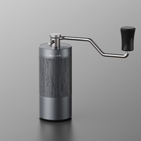Al-Alloy Stainless Steel Burr Mini Small Hand Mill Portable Espresso Manual Coffee Grinder