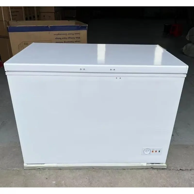 for J 200L Commercial Horizontal Freezer Freezer Instant Frozen Horizontal Refrigerator Meat Ice Cream Freezer