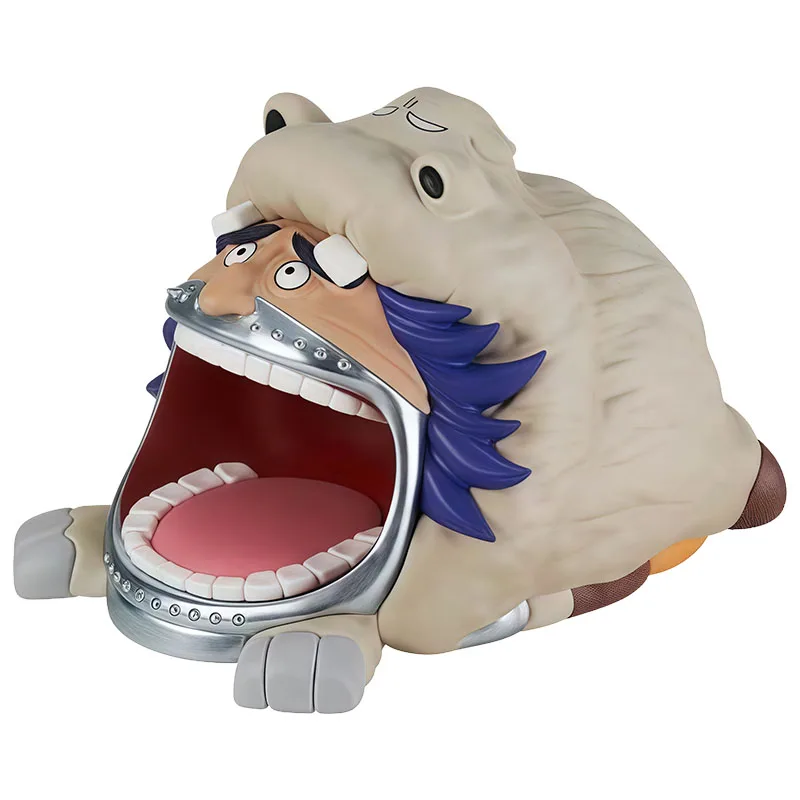 Bandai Original Banpresto Wapol The Grand Line 80mmAnime figuras de acción juguetes para niños regalo de Navidad adornos de modelos coleccionables