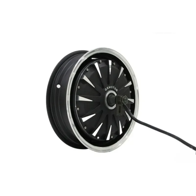 2000W 3000W 5000W 13 Inch 260 Hollow Core Motor 16 Pole Pairs 200mm Fork Disc Brake Dual Hall E-Scooter E-Motorcycle Conversion