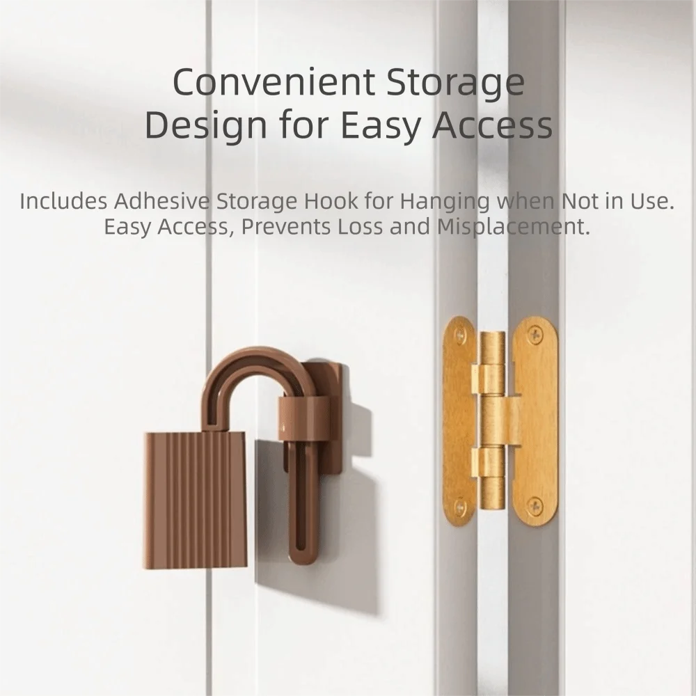 PP Door Stopper Anti-grip Durable Safety Lock Anti Pinch Hand Easy to Install Children Security Protection Unisex Proofing