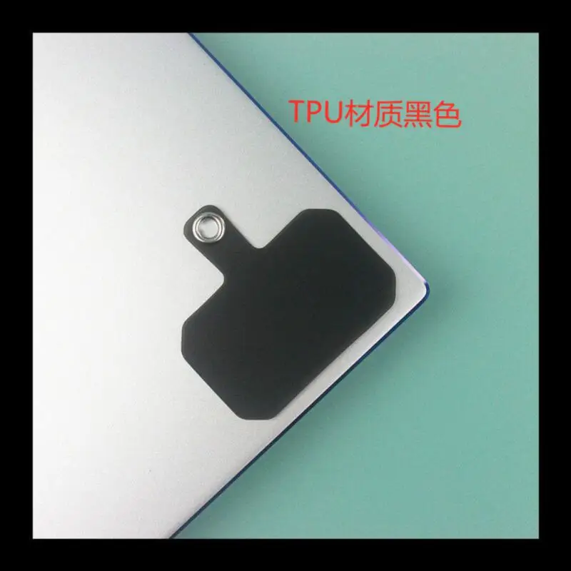 1 Uds. Clip de cuerda colgante para teléfono móvil, Clip de fijación de pasta trasera para funda de teléfono móvil, Clip de cuerda colgante al por mayor, Clip para funda de teléfono móvil