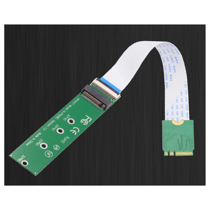 Key A+E Interface WIFI Tom.2 Key M Interface Adapter FPC Soft Bank SSD Connection Cable NVME Adapter Card NGFF