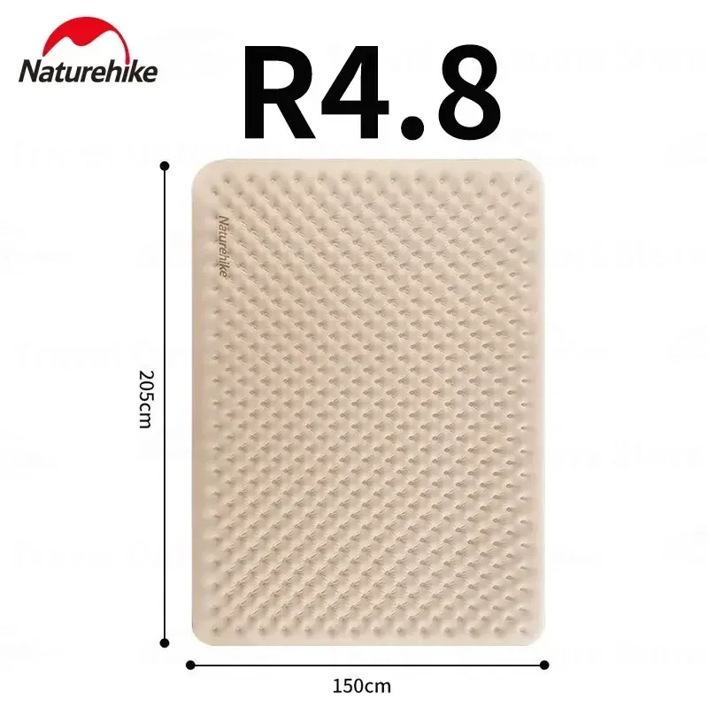 

Naturehike R4.8 Camping Air Mat Double Person Thicken Inflatable Sleeping Mattress 15cm Height Tourist Portable Sleeping Pad