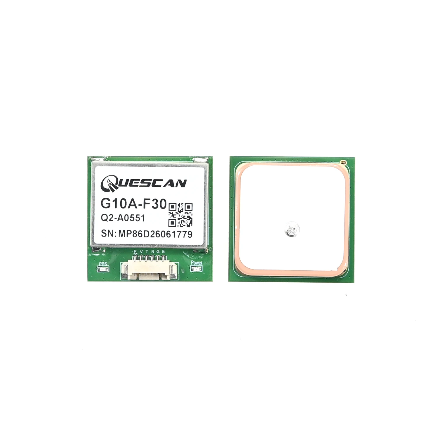 QUESCAN G10A-F30 M10 GNSS Module GPS  Galileo GLONASS BeiDou QZSS SBAS Receiver ublox10 UBX-M10050-KB for ESP32 Arduino NMEA UBX