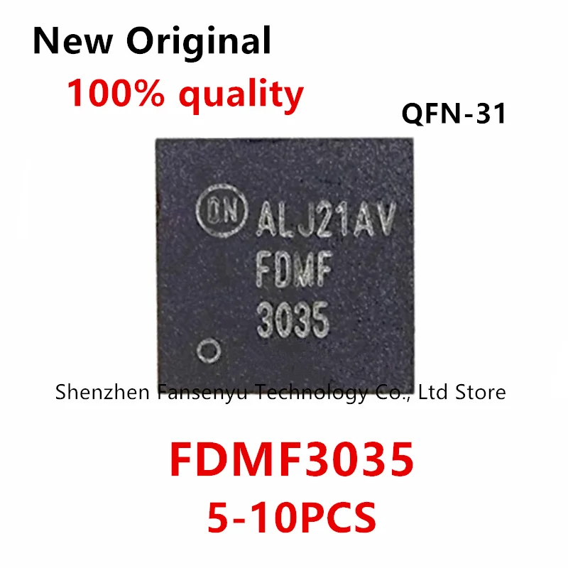 (5-10 buah) 100% Chipset FDMF 3035 FDMF3035 QFN-31 Baru.