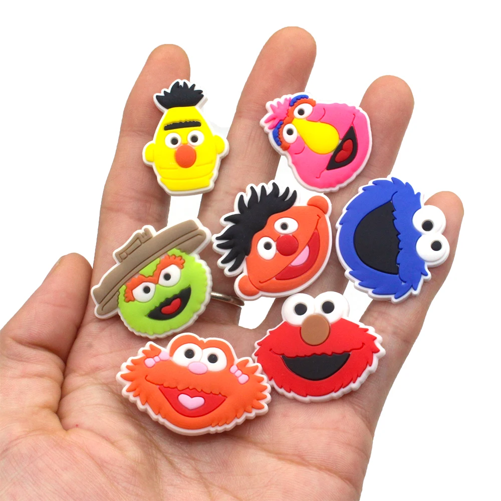 11/15/26Pcs Potdemiel Schuh Charms Cartoon Anime Slipper Schuhe Zubehör Dekorationen Clog Sandale Schuh Ornament – Detail 7