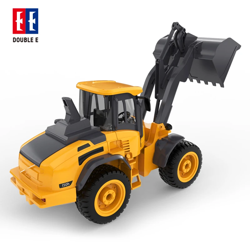 Double E 1/16 Big RC Truck Tractor Bulldozer crawler  Alloy Tractor Model 2.4G Radio Controlled Engineering Cars toys for boy