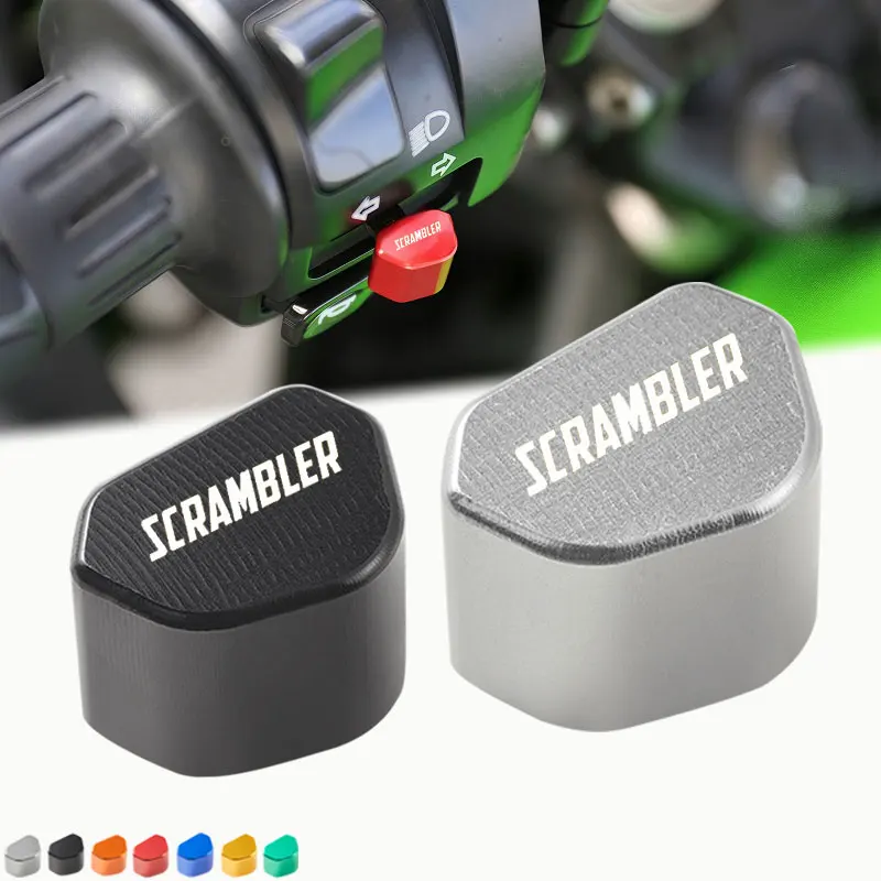 Motorcycle turn signal switch For Ducati Scrambler 800 1100 ICON 800 Desert Sled 2017-2026 button keycap Accessories