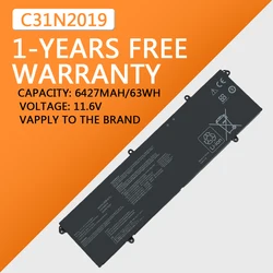 C31N2019 11.61V 5260mAh Laptop Battery For Asus VivoBook Pro 14X OLED M7400 Pro 15 OLED M3500QC-L1062 Series