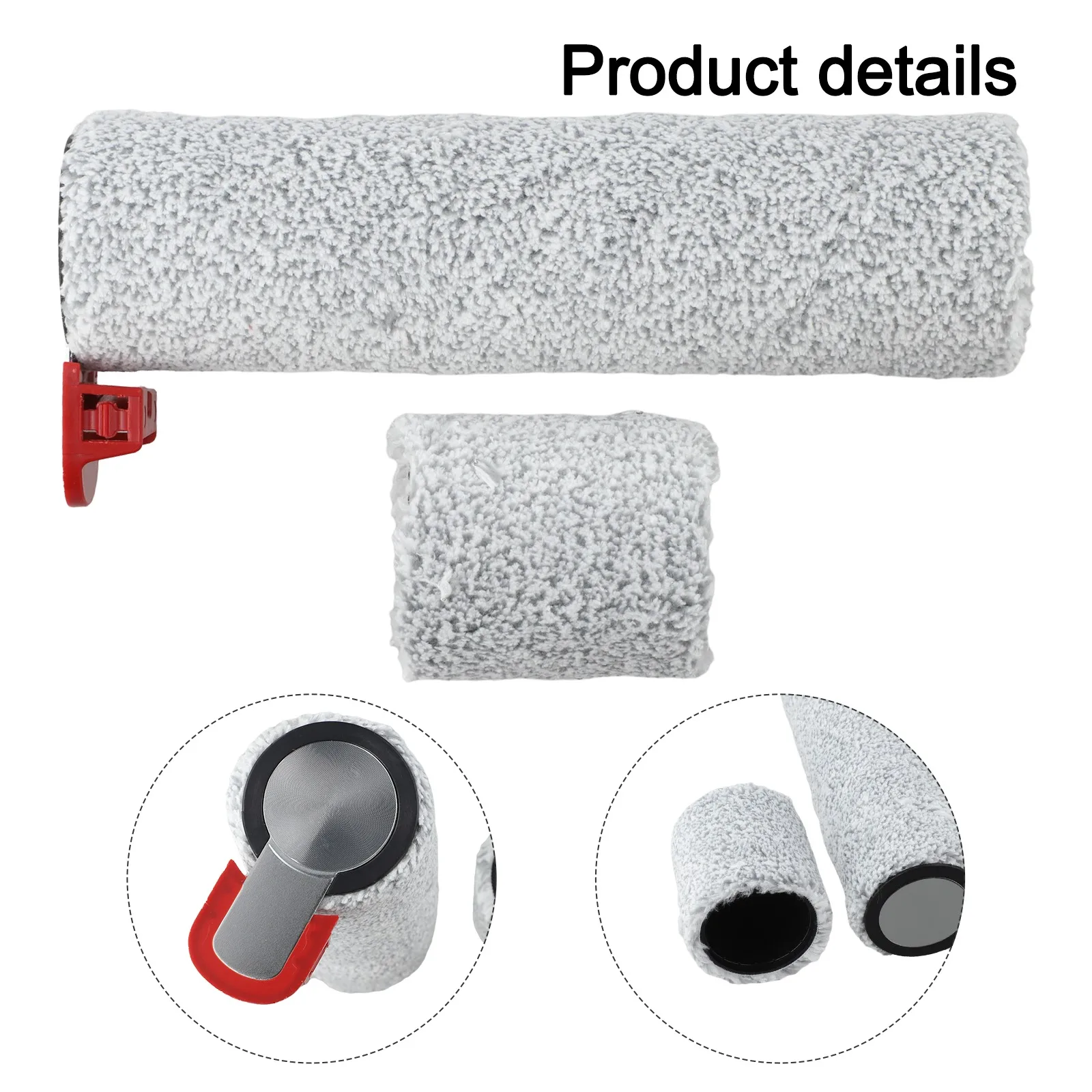 

1/2pcs Roller Brush For Eureka RapidWash NEW730/NEW730BK Wet Dry Vacuum Cleaner For Floors Furniture Protection Cleaning Tools