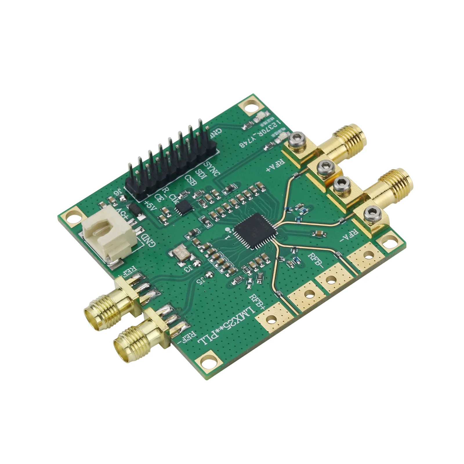 

Плата PLL LMX2595 V3, 10 МГц-19 ГГц, высокочастотная, с фазовым усилителем, с разъемом SMA Female