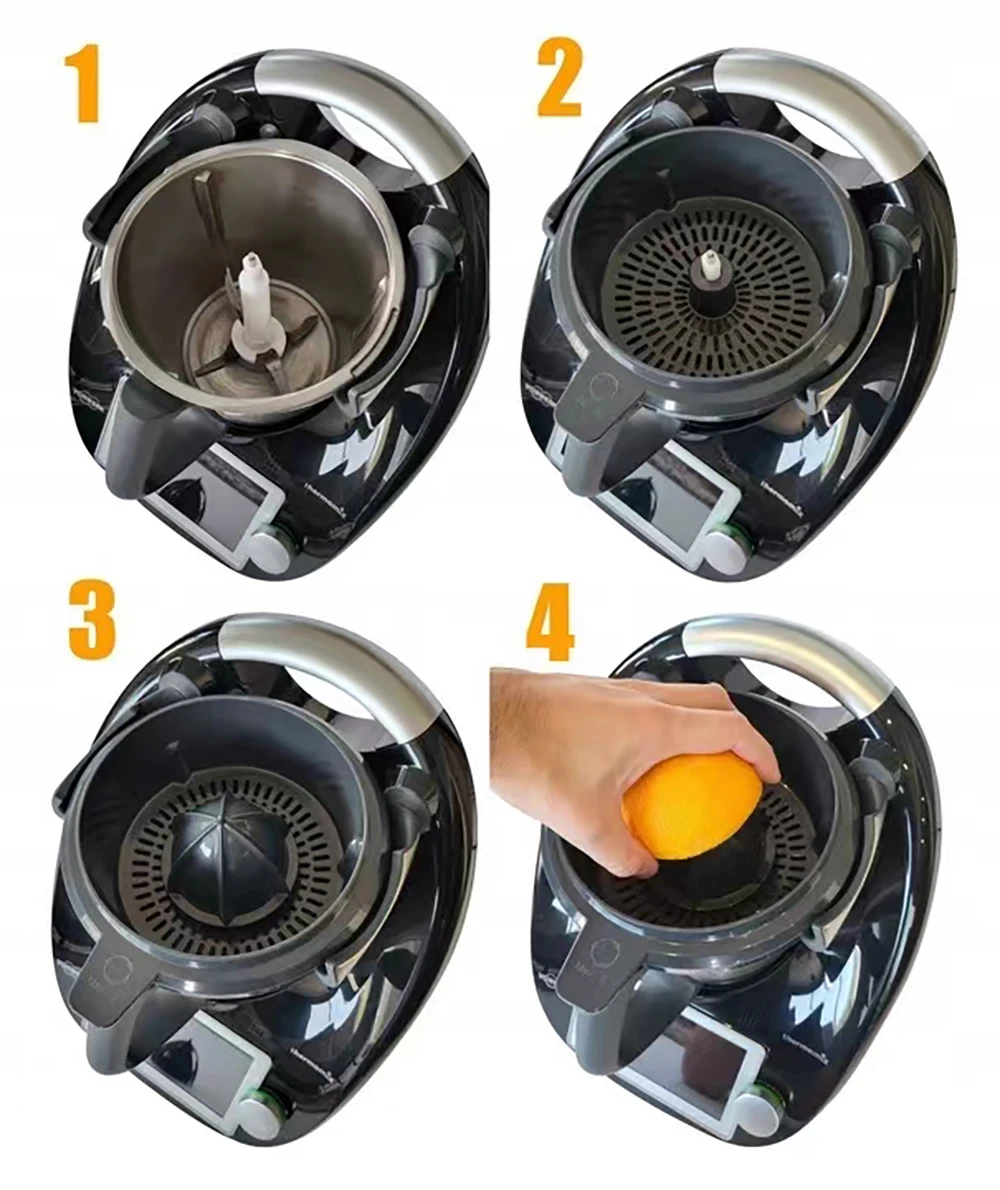 Separacja soku do ekstrakcji dla Thermomix TM6 TM5 uniwersalna prasa do ekstrakcji soku pomarańczowego do wyciskania fizycznego narzędzia do