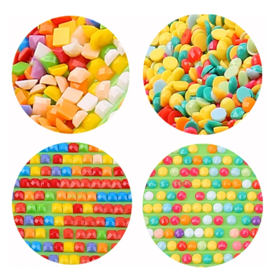 5D الماس اللوحة الغابة الجنية ديكور المنزل فراشة فتاة زهرة المشهد فسيفساء الماس اللوحة كامل مربع جولة جدار الفن ﻿