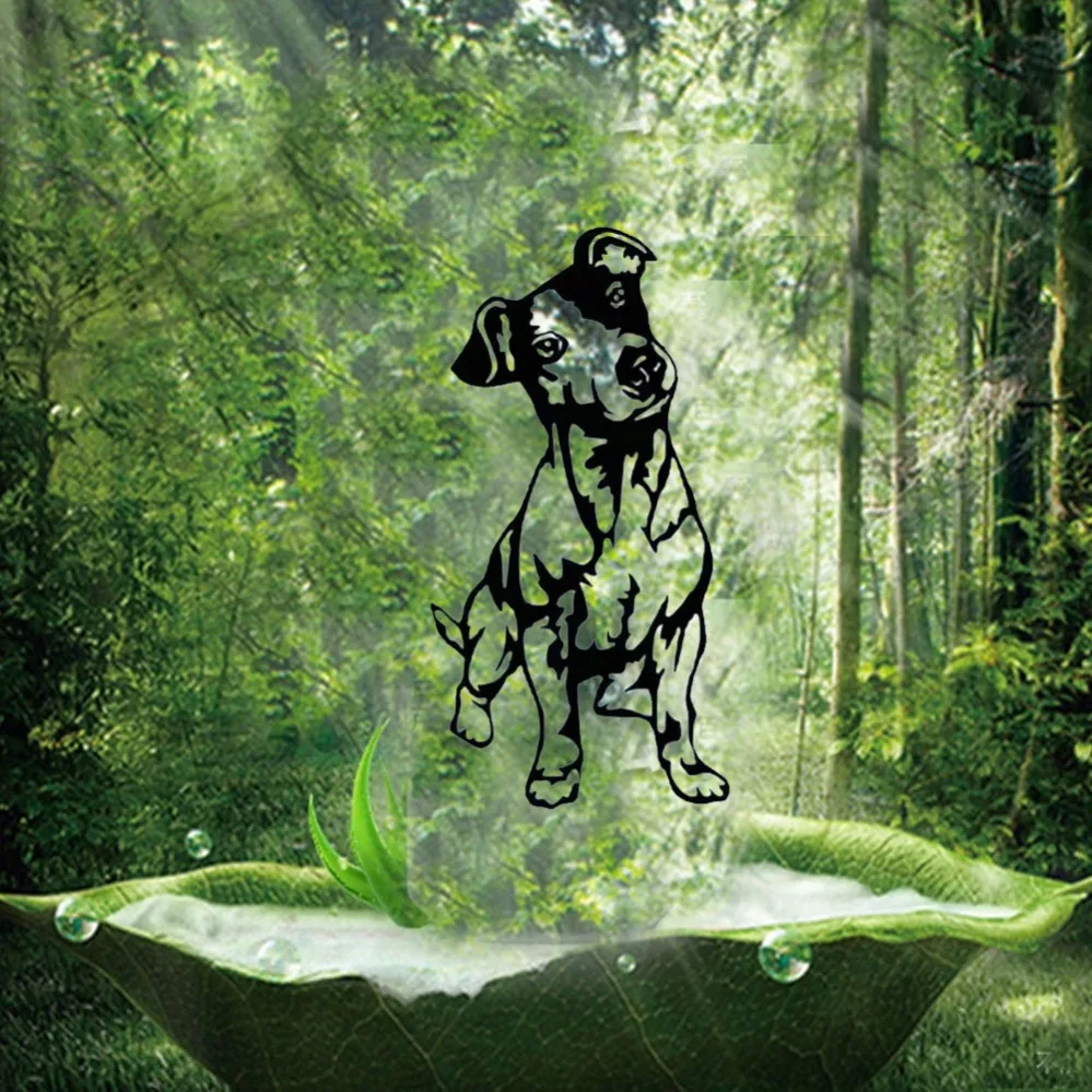 

Matte Black Metal Puppy Hanger – Edgy Decor for Urban Garden Walls, Gothic Wedding Setups & Modern Pet-Themed Events