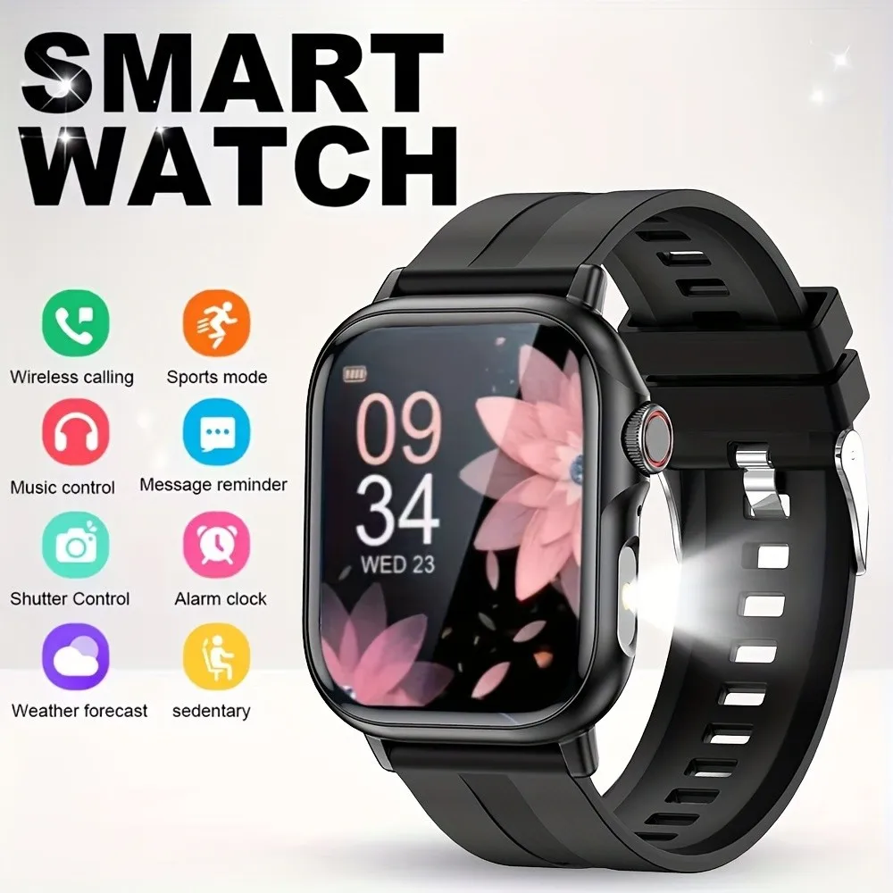 Smart Watch For  Full Touch Screen Bluetooth Call Waterproof Watches Sport Fitness Tracker Smartwatch Lady Reloj Mujer