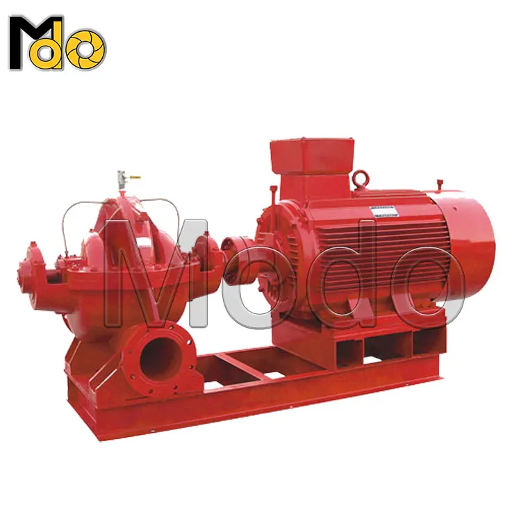4 6 8 10 12 14 16 18 20 24 Inch Diesel Electric Fire Double Suction Pump Split Casing Water Pump