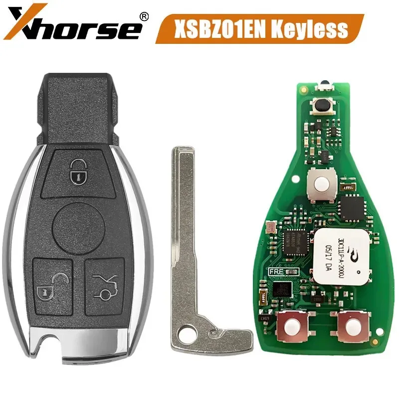 Xhorse XSBZ01EN VVDI MB Universal for Benz FBS3 Keyless Smart Key Renewable 433/315MHz