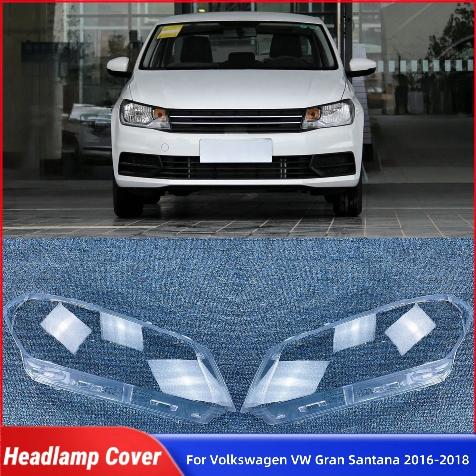 

Для Volkswagen VW Gran Santana 2016 2017 2018, автомобильные гаджеты, абажур, фара, передняя фара автомобиля, крышка объектива, оболочка