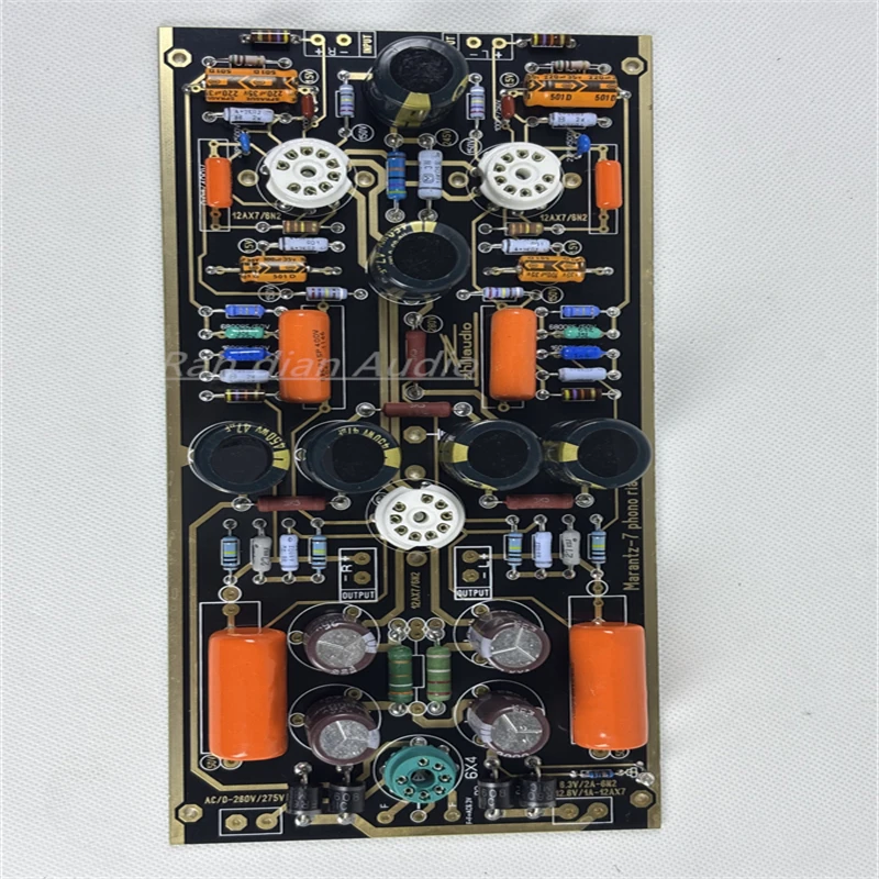 Legendary Classic Marantz 7 Phono Amplifier, M7 Vinyl Phono Player DIY Finished Board (Excluding Tube)