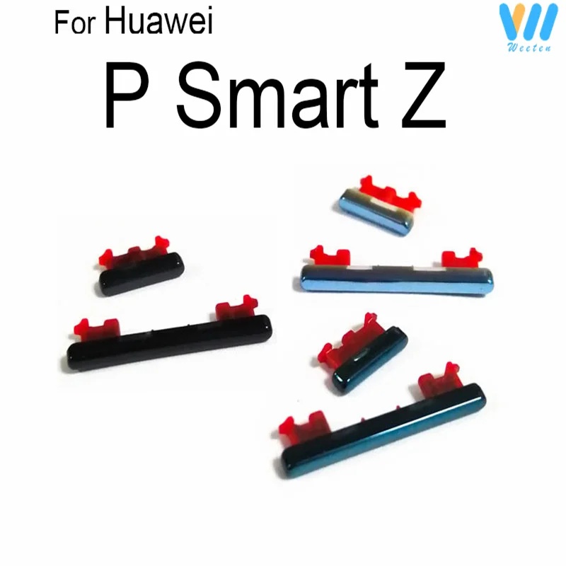 أزرار حجم الطاقة لهواوي P Smarts Plus P Smarts Plus Z 2019 الجانب السلطة لأعلى أسفل حجم زر التبديل مفاتيح استبدال جزء