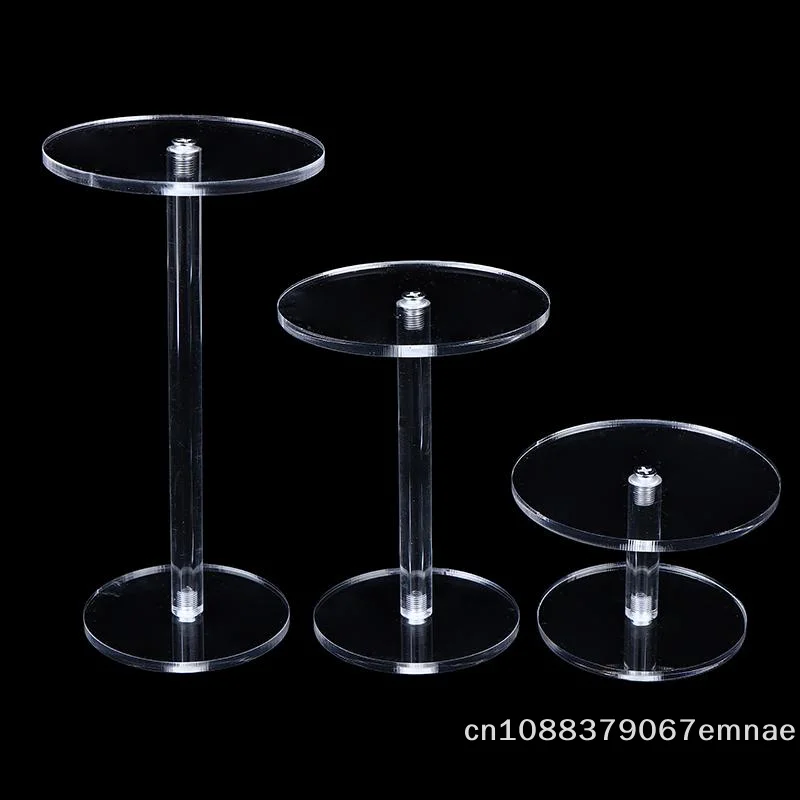 

[ZYAS] Прозрачная круглая подставка для демонстрации ювелирных изделий, акриловая прозрачная полка-органайзер для браслетов, стойка для хранения украшений