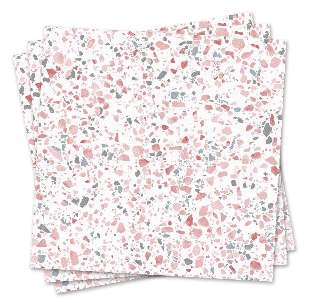 Pink Wallpaper Terrazzo Wall Panels, Waterproof Washable Wall Tile  Decals for Bathroom & Kitchen, Pink Terrazzo  Home Decor