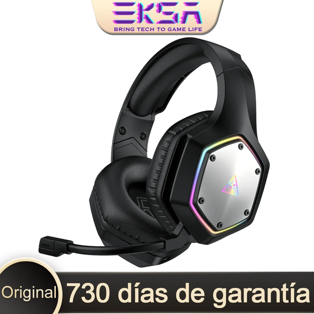 

EKSA E1000 WT игровая гарнитура для PS5, PS4, XBOX, ПК, 2,4 ГГц, два режима, 7,1 Soundbase, шумоподавляющие наушники с микрофоном