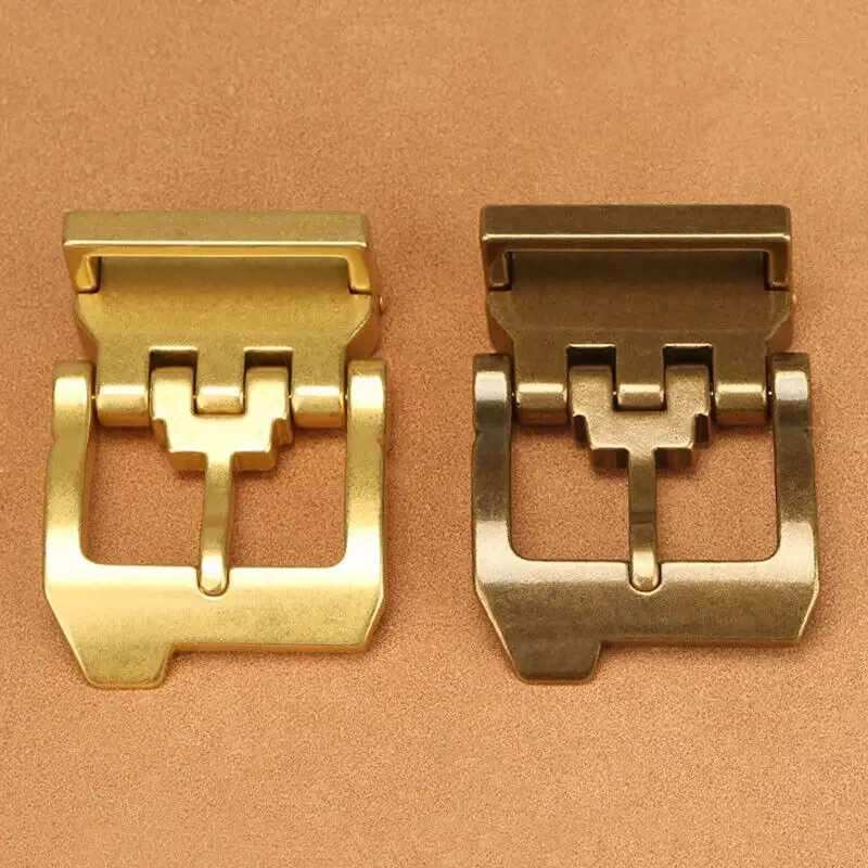 

Heavy Solid Brass Pin Belt Buckle for Men Dress Leatherwork Craft DIY 39mm