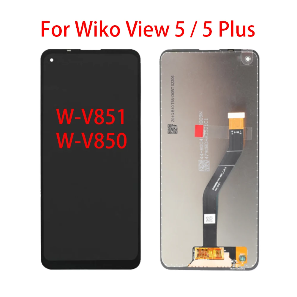 Imagem -03 - Display Lcd para Wiko View Lite Touch Screen Digitizer Substituição do Conjunto Plus