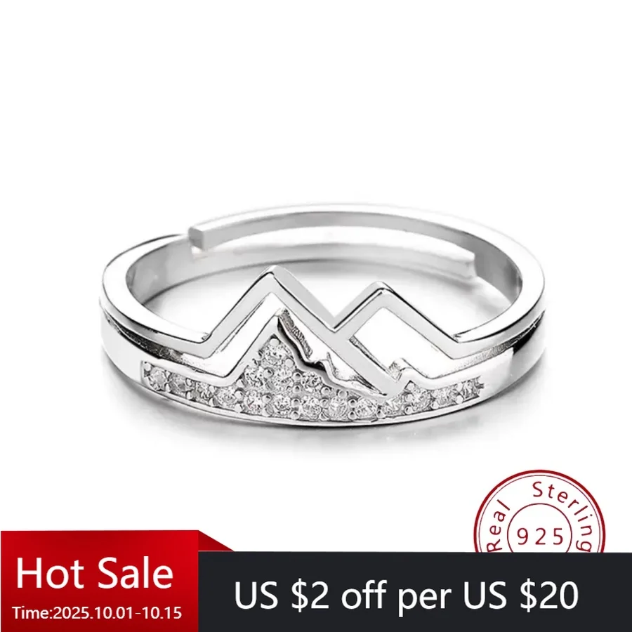 

Новое кольцо из стерлингового серебра Dashan S925, стильное минималистское европейско-американское эстетическое уникальное нишевое регулируемое ювелирное изделие