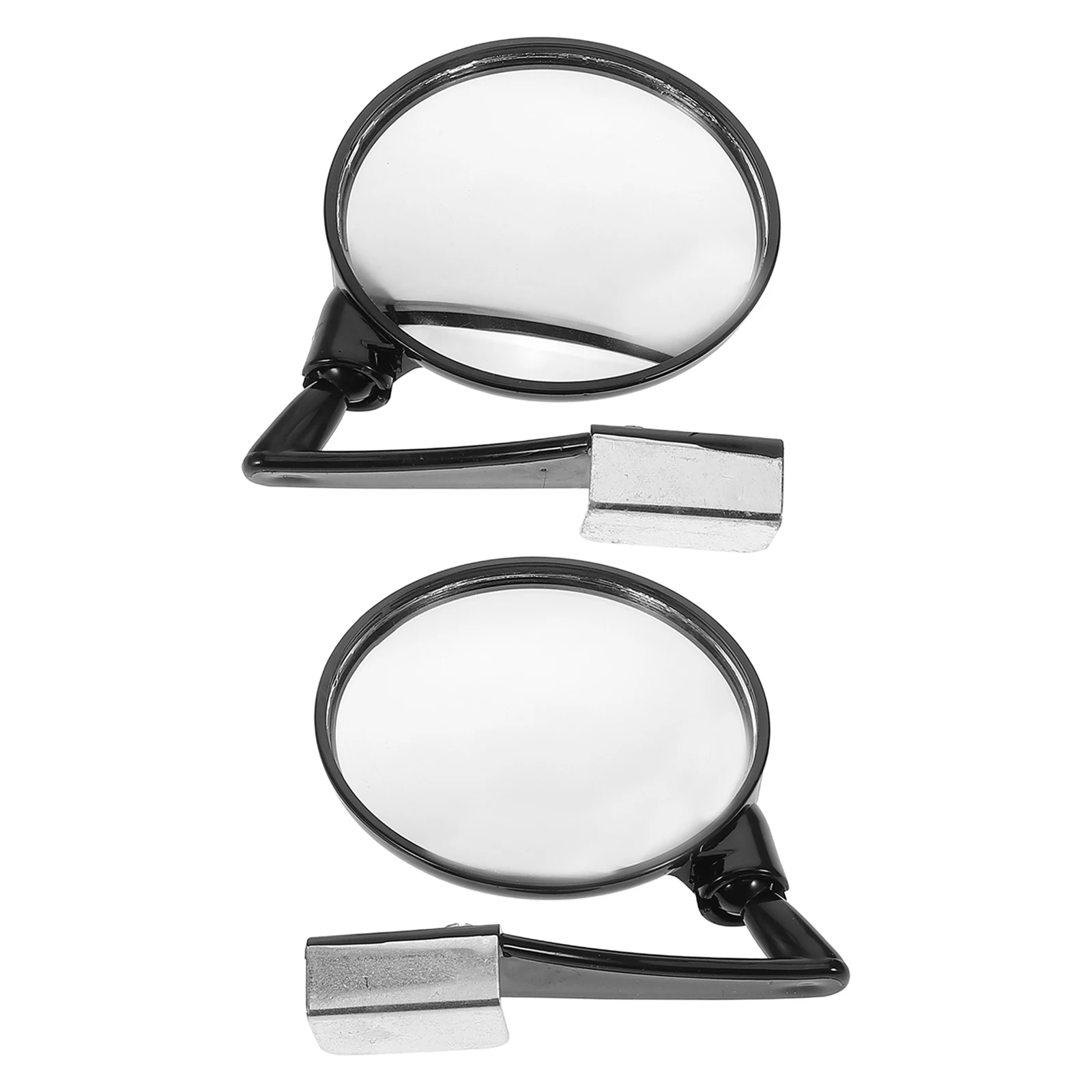 

2Pcs Wide Angle Front Wheel Auxiliary Mirror Universal Convex Safety Mirror for Car Truck Parking and Driving Assistance