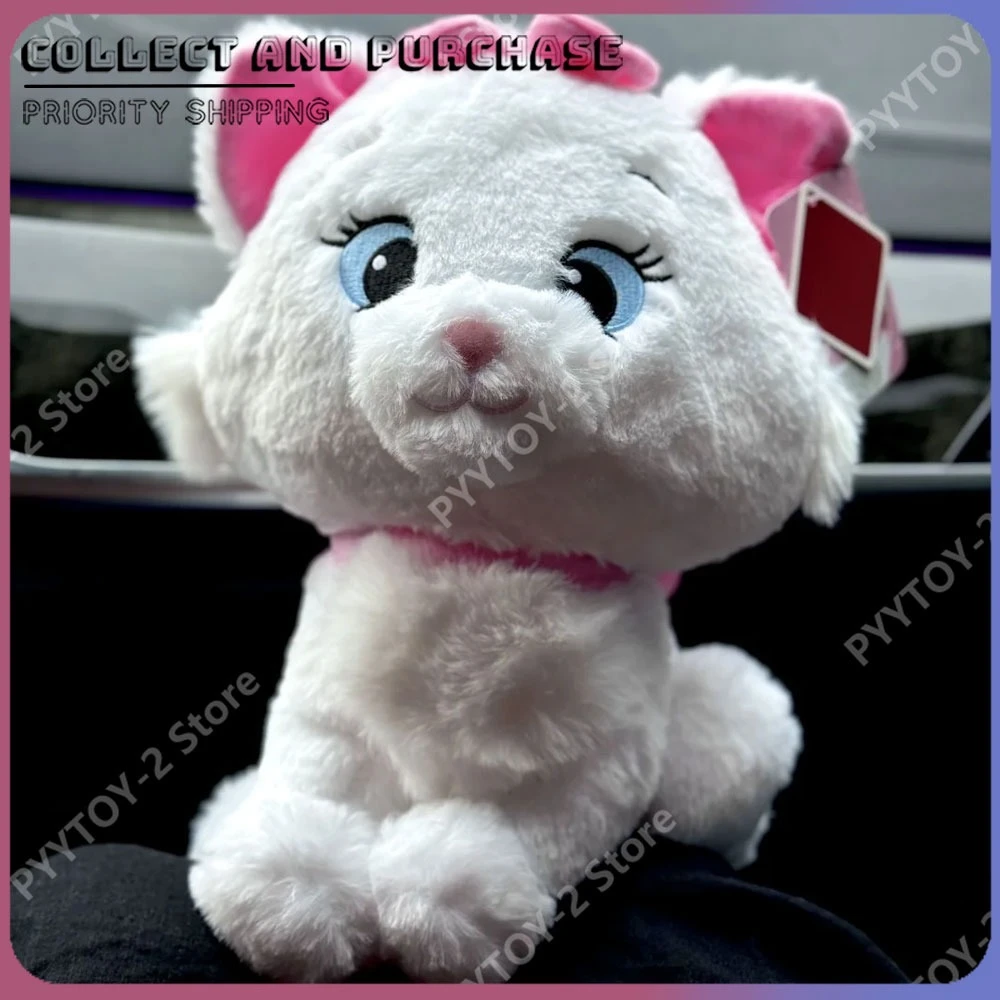 

Disney Marie Cat Plush Doll Cute Cartoon Stuffed Soft Dolls Sleep Companion Doll Home Decoration Anime The Aristocats Toy Gifts