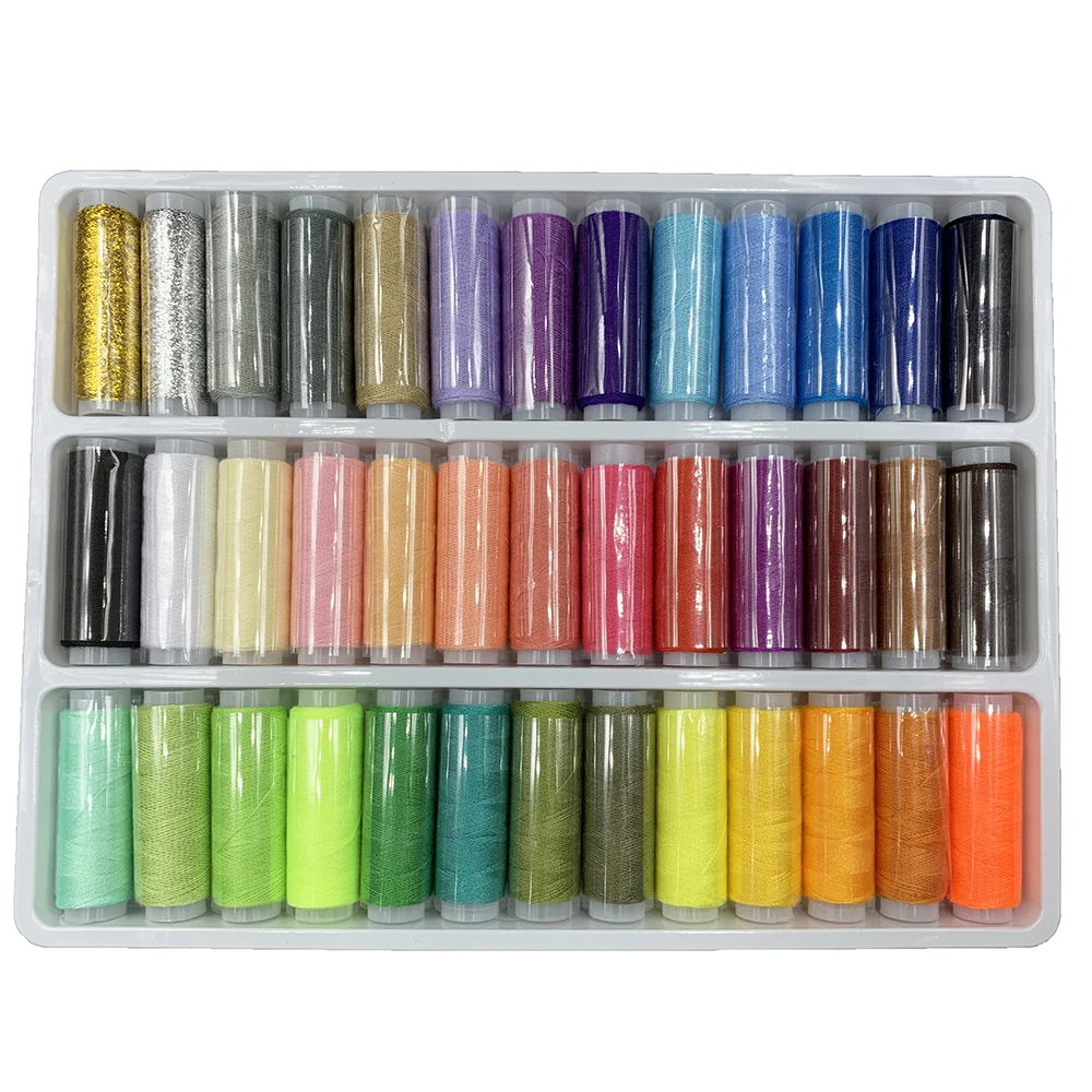 Sewing Kit for Adults and Kids 39 Color Threads Beginners Supplies for Travel Family Everyday or Emergency and DIY