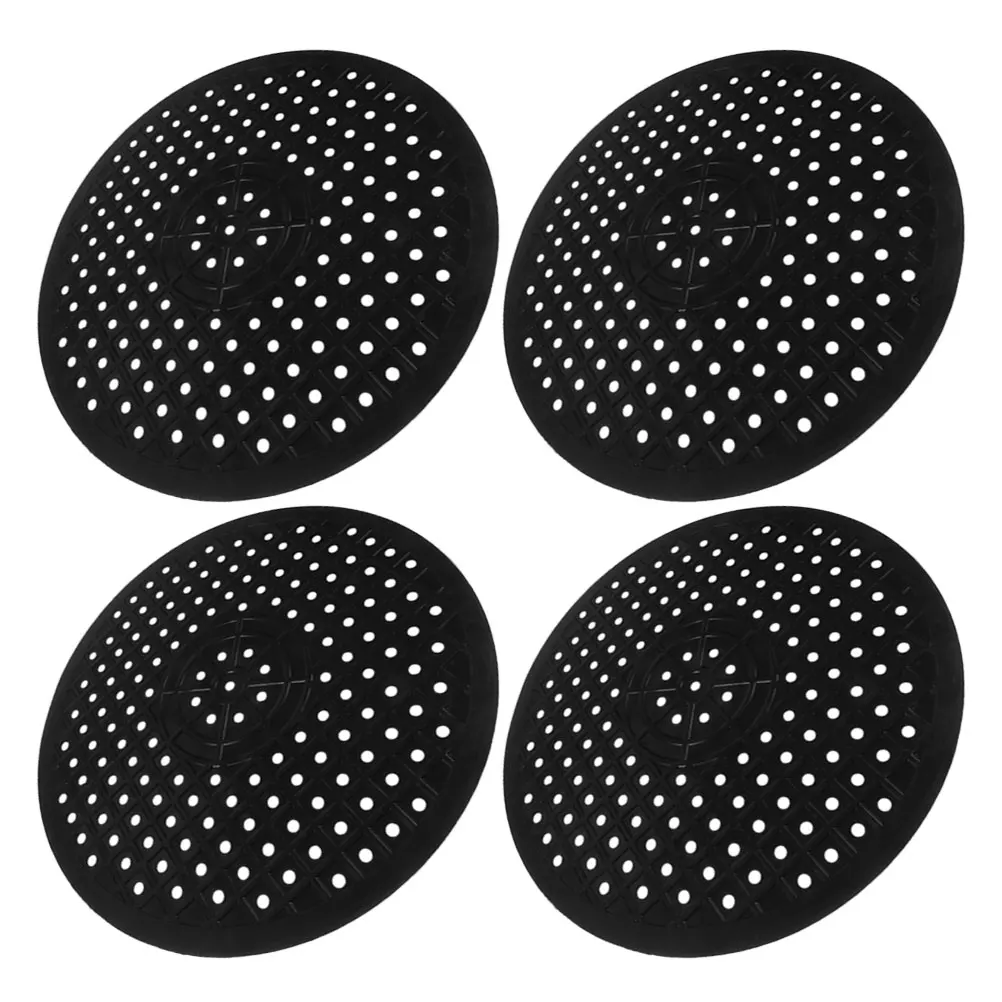 

4pcs Kitchen Sink Round Dish Drying Rubber Dish Mat for Glassware Bowl Coffee Water Cup Tea Cup Dinner Plate Countertop Drying