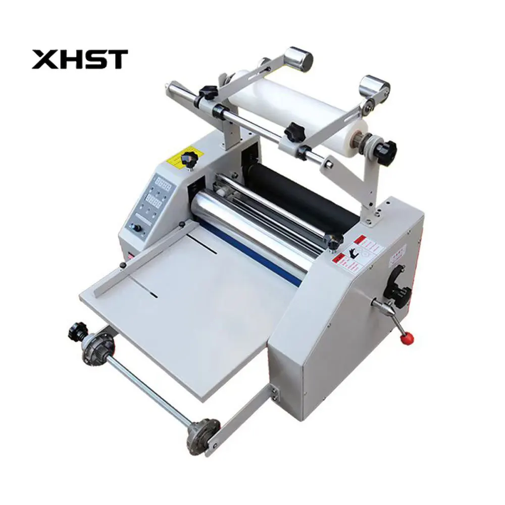 A3 A4 Laminator Roll To Roll Hot Cold Transfer Pet Film AB Film Laminating Machine For Uv Printer