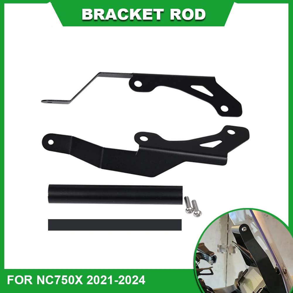 For NC750X 2024 Motorcycle Extend 12/22MM Navigation Bracket Phone Mount Stand Support Holder For NC750 X NC 750X 2021 2022 2023
