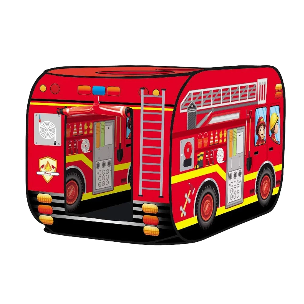 

Police Truck Kids Play Tent Kids Play Tent Foldable Indoor and Outdoor Playhouse for Kids Toddlers Boys Girl