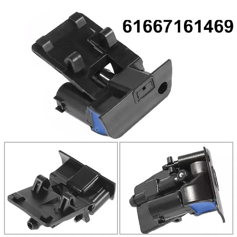 

1PC 2 Pin Car Windscreen Washer Nozzles Spray Jet Fit For BMW X5 06-10 E70 Left/Right 61667161469 Car Accessories