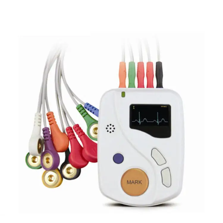 

Dynamic Electrocardiograph System Holter Machine 3 Channel 12 Channel 24 Hours Wooden Case Adult Plastic CE Holter Price