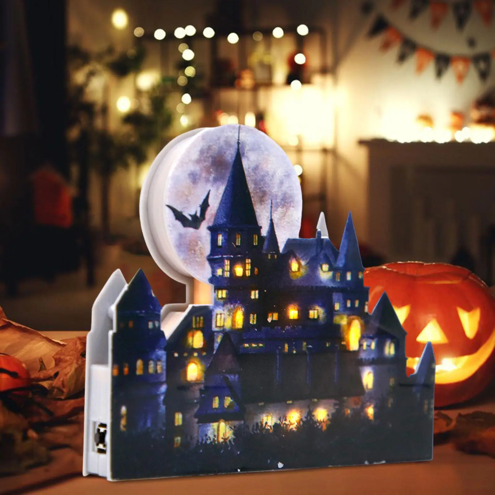 Halloween Decoration Centerpieces Ornament Atmosphere Light Table Lamp for