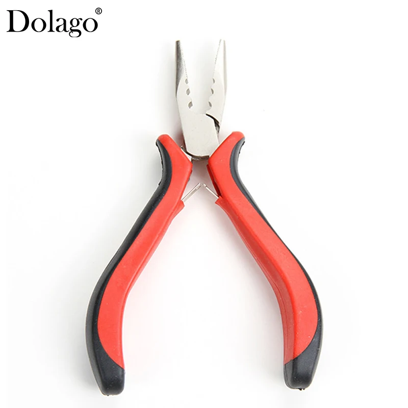 Wholesale High-Grade 3 Holes Pliers For I-Tip/Stick Tip&Feather Hair Extensions Tools Pliers For Micro Rings/Links/Beads